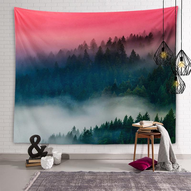 Natural Beauty Tapestry Sunset Sunset Scenery Wall Art Decoration Tapestry Room Aesthetics Living Room Bedroom Home Decor