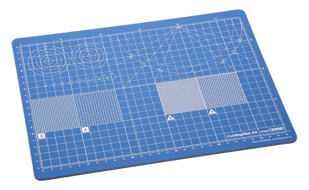 

Wave Hobby Tool Series Cutting Mat A4 for Plastic Model Tools HT-099 синий
