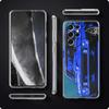 Custodia per Telefono Auto Sportiva JDM Tipo Aereo per Samsung Galaxy S22 S21 S20 FE Ultra 5G S10 S10E S9 S8 Plus Note 10 20 Cover Trasparente