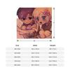 Mari Basil Blanket Cover Fleece Omori Game Ultra-Soft Throw Blanket for Car Sofa Couch Bedspread
