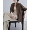 Demana Minimalist Long-Sleeve Button-Down Shirt