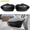 For BMW 5 Series I5 G60 G68 7 Series I7 G70 X3 G45 M5 G90 LHD Replacement Carbon Fiber Glossy Black Mirror Cover Cap Auto Parts