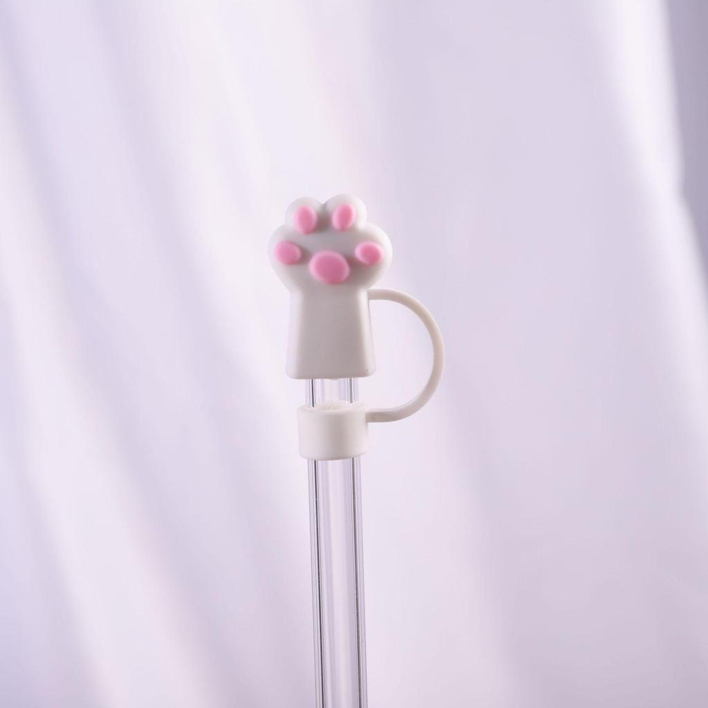 Cute Cartoon Halloween Straw Cover Cap (Soft Glue, 8-10mm, Dust Cover)