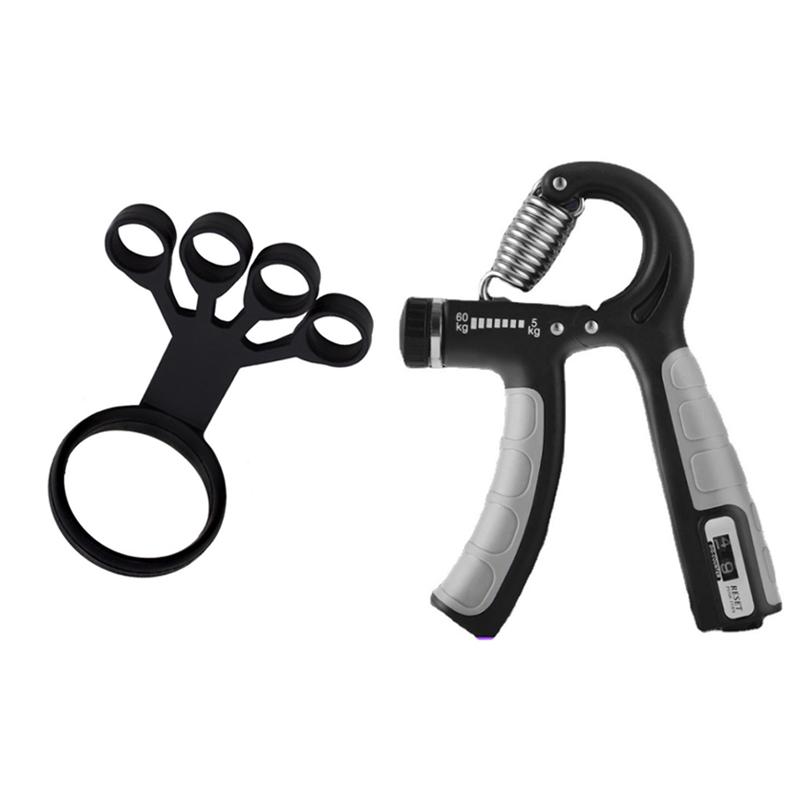 Handgreppsstärkare Män Och Kvinnor Armfjäder Fingermassageapparat Expander Handövning Gym Fysträning Handledsgripare