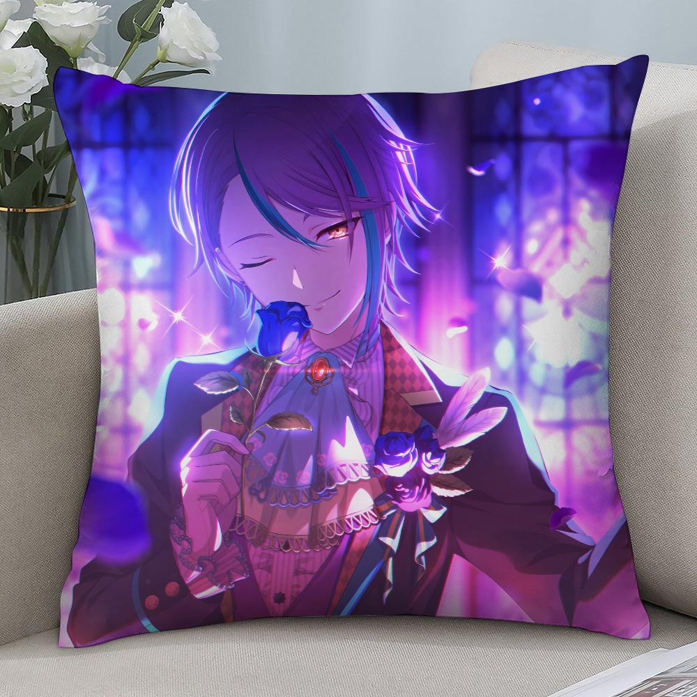 K-Kamishiro Rui Anime Pillow Case 3D Print Polyester Fiber 40*40 cm Home Sofa Throw Pillow Cover Decoration Festival Gift