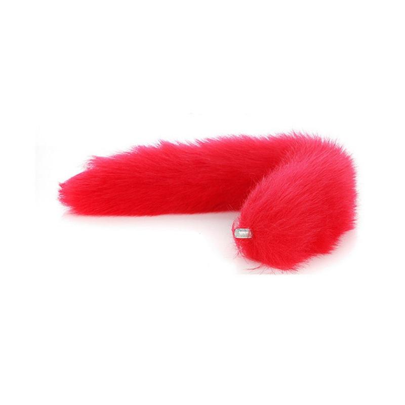 Removable Fox Tail Anal Plug - Beginner's Small Size Anal Dilator