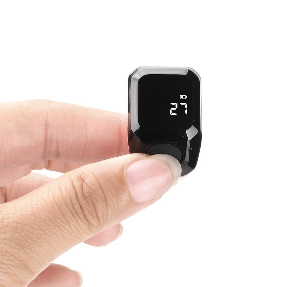 Digital Ring Counter Bluetooth APP Control OLED Display Silent Touch Type-C Rechargeable Muslims Ring Prayer Finger Counter