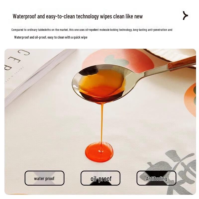 GOODLAND Waterproof Wipeable Table Mat