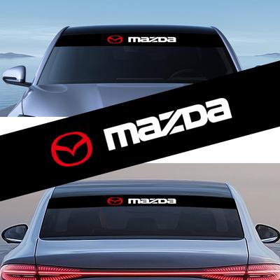 Araba Ön Cam Etiketleri Ön ve Arka Dekoratif Amblem 3 5 6 323 626 CX-3 CX-4 CX-5 CX-7 CX-9 Axela 6 RX8 7 MX3