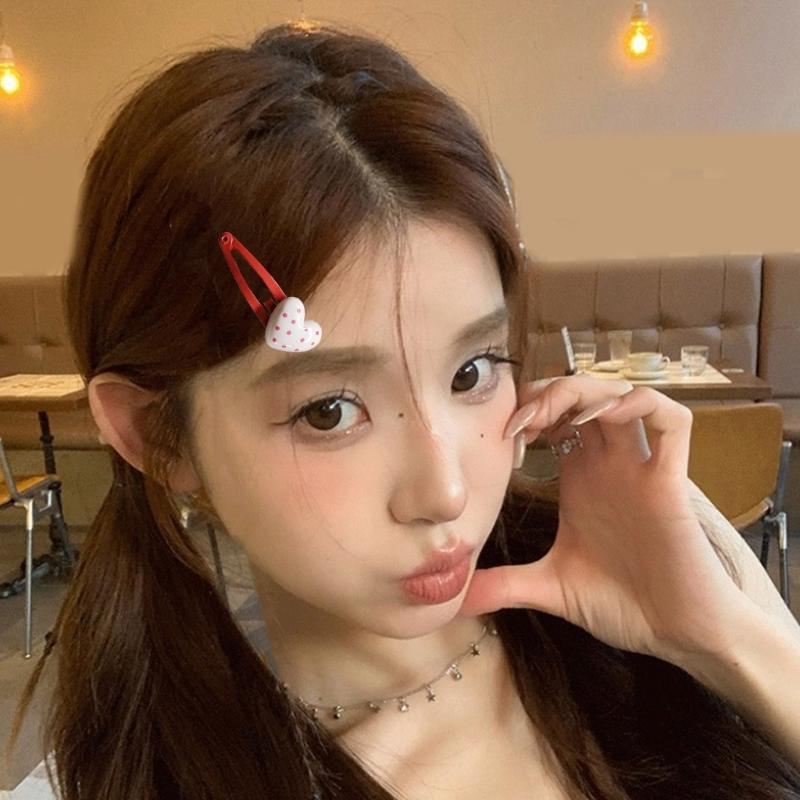 1pair Cartoon Hair Clip Fantasy Themed Barrettes Luxurious Party Children Hairpin Hair Accessories