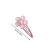 Sweet Jelly Cherry Blossom Hair Clip Headwear Cute Girls BB Clip Y2K Side Bangs Clip Hair Accessories Flowers Hairpins