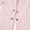 2025 Women's Autumn Commuter Long Sleeve Suit Jacket with Lapel and Sheer Paneling