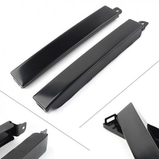 2pcs Front Bupmer Headlight Filler Trim Panel For TOYOTA 4RUNNER 1996-2002 Metal