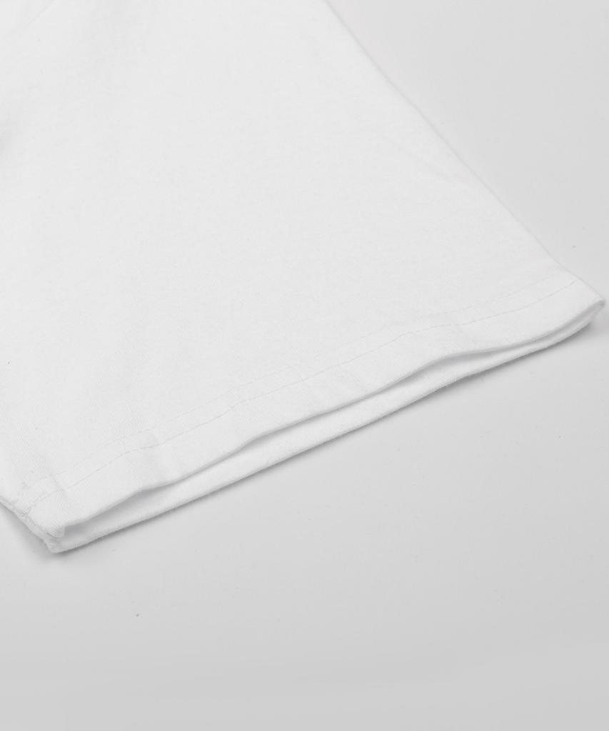 Deulousi Dw Mr2 Short Sleeve T-Shirt White