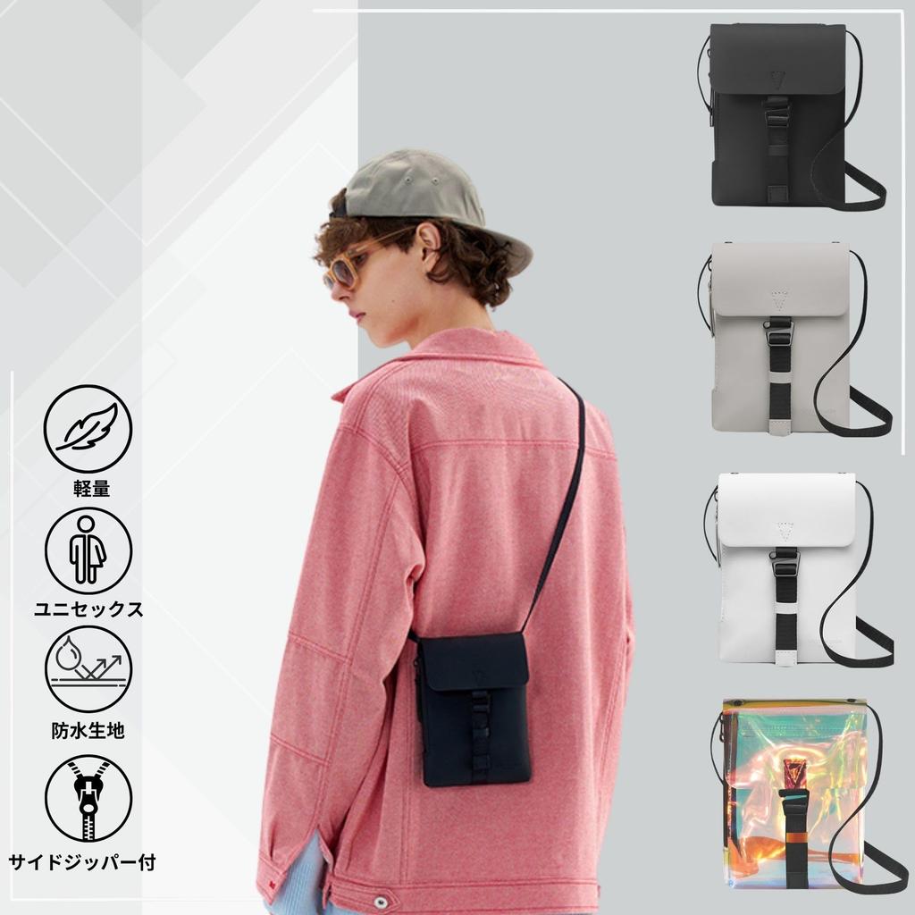 GASTON LUGA Splash Mini Umhängetasche (Schwarz) - Leicht, wasserdicht und perfekt als Umhängetasche, Schultertasche oder Messenger Bag.