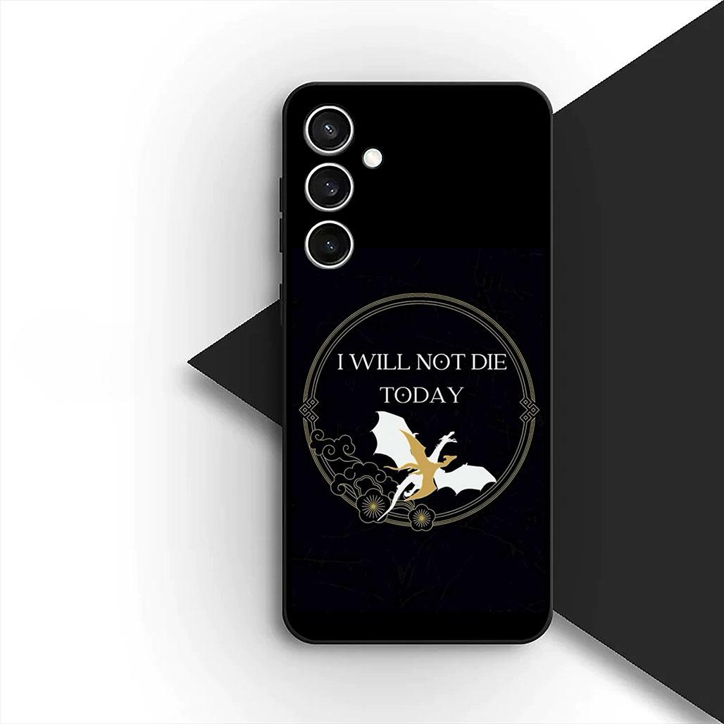 

Fourth wing dragons Silicone Cover for Samsung Galaxy S22 S21 S20 FE Ultra Plus A07 A15 A16 A17 A25 A37 A57 + Coque Phone Case Galaxy A15