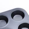 3Pcs 12 Holes Carbon Steel Baking Cake Mould 12 Cavity Nonstick Round Cupcake Mold Muffin Cupcake Egg Tart Tray Baking
