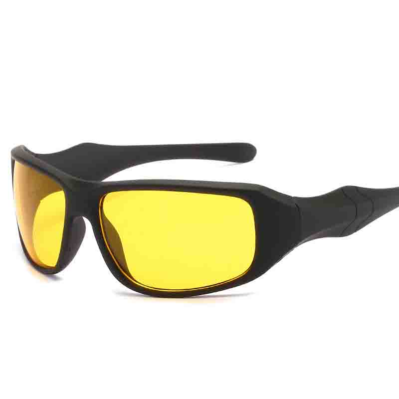 Night Vision Glasses Polarized Sunglasses Unisex Outdoor Sport Cycling Sun Glasses Anti Glare Driver Color Mirror Shades Goggles