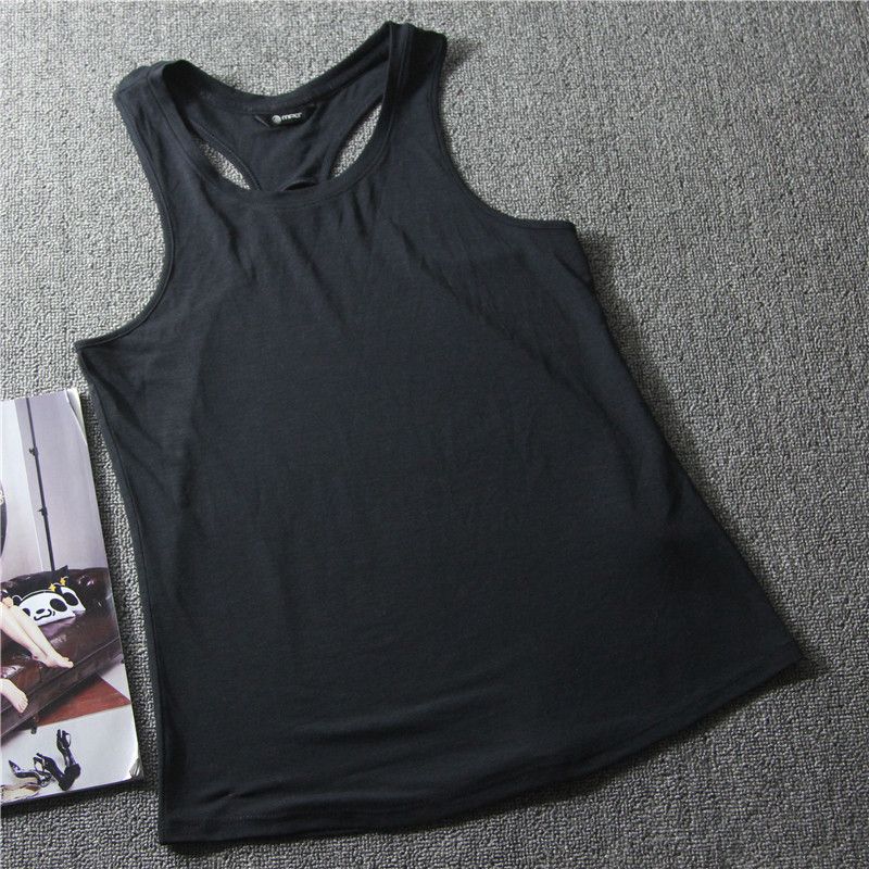 

Yoga Good Goods Loose Sleeveless Women Breathable Workout Clothing Black M
