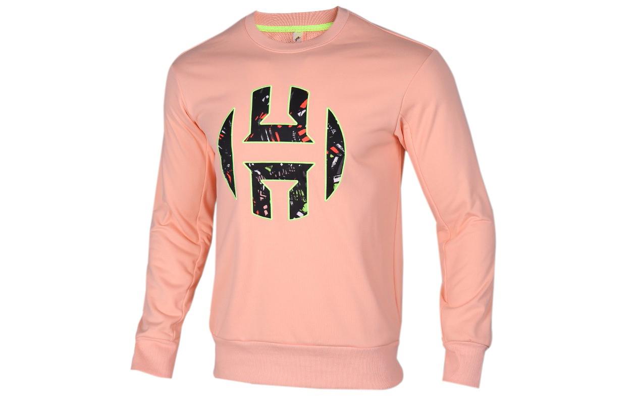 

Adidas Sweatshirts Men s Pink Crew Neck Moderate Regular FR6166 S