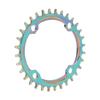 Mountain Bike Chainring Aluminium Alloy 32T Single Speed Oval Bike Positive Negative Tooth Disc Chain Wheel Chainring