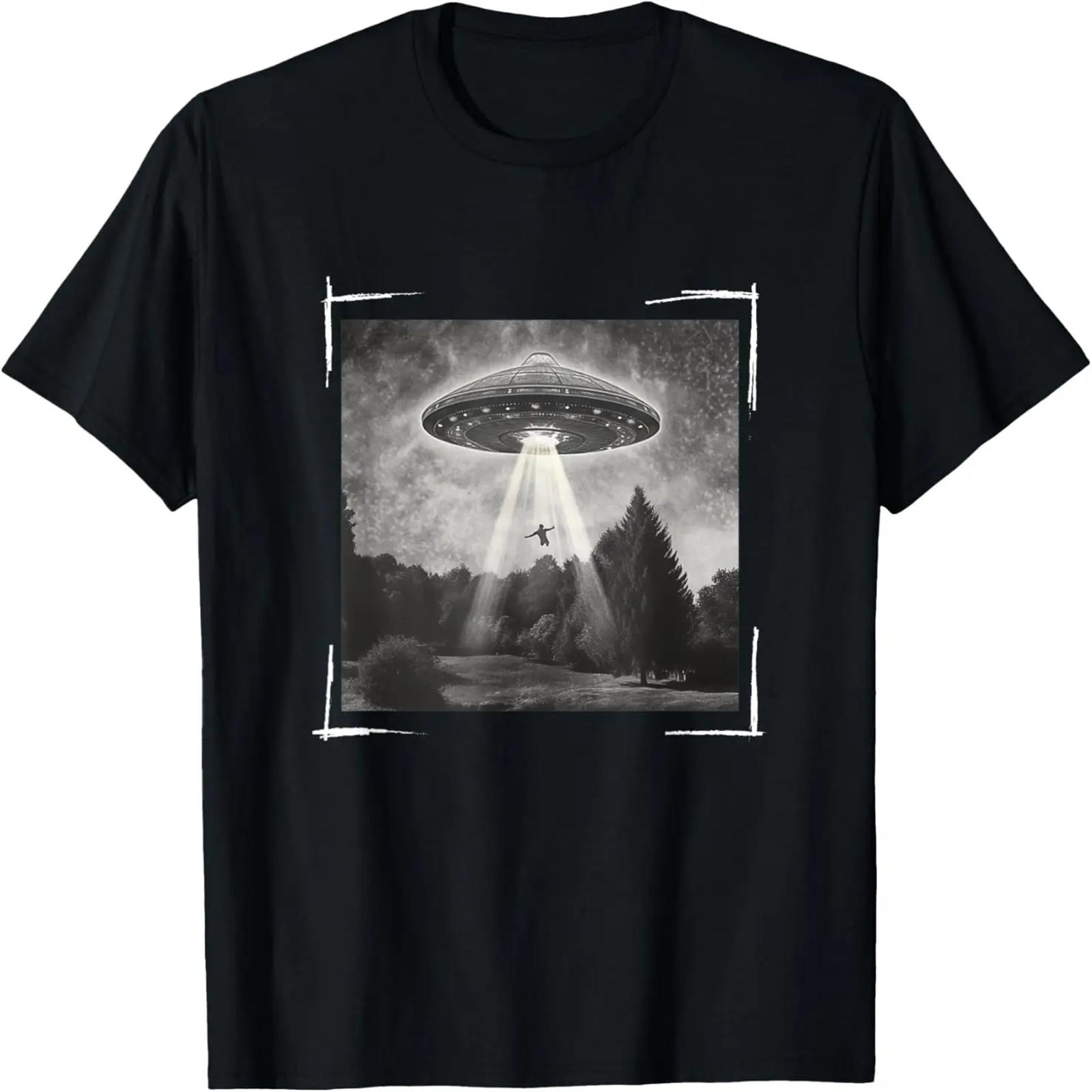 Retro UFO Alien Abduction - Vintage Conspiracies UFO Lover T-Shirt XXXXXL разноцветный