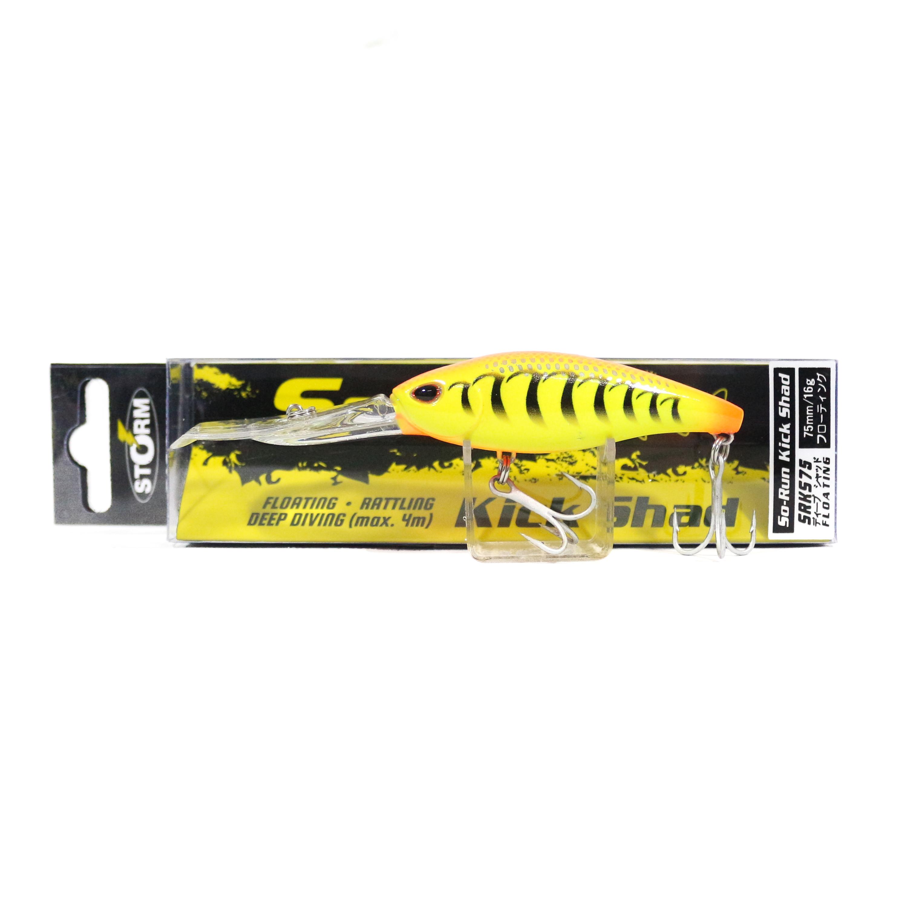 

Sale Storm So-Run Kick Shad 75 Floating Lure SRKS75/HT (9910)