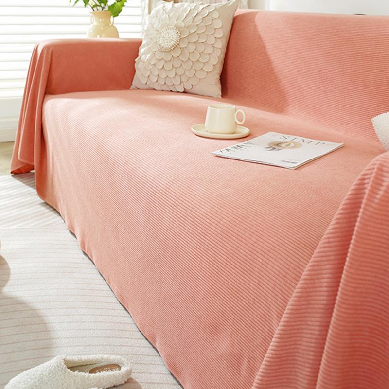 Four Seasons General New Cotton Wool Love Song Wasserdichter und rutschfester Sofabezug in Volltonfarbe, Handtuch, schlichter und modischer moderner Staubschutz