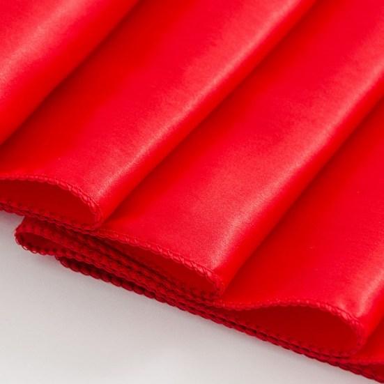 Table Runner Long Rectangle Smooth Fabric Machine Washable Solid Color Party Table Runner Wedding Banquet Supplies