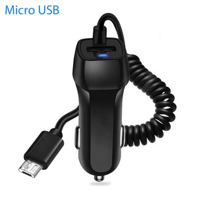 Autos Auto Teile Adapter Power Micro mit Telefon USB Typ-C Feder Kabel Ladegerät Schnelle Auto Aufladen