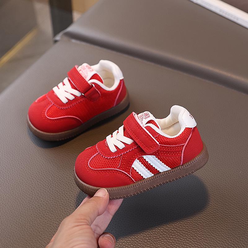 

Детская обувь на мягкой подошве для ходьбы - Дышащие сетчатые кроссовки для малышей для мальчиков, Идеально подходят для весны и осени. Size 26 (Insole Length 15.5CM)