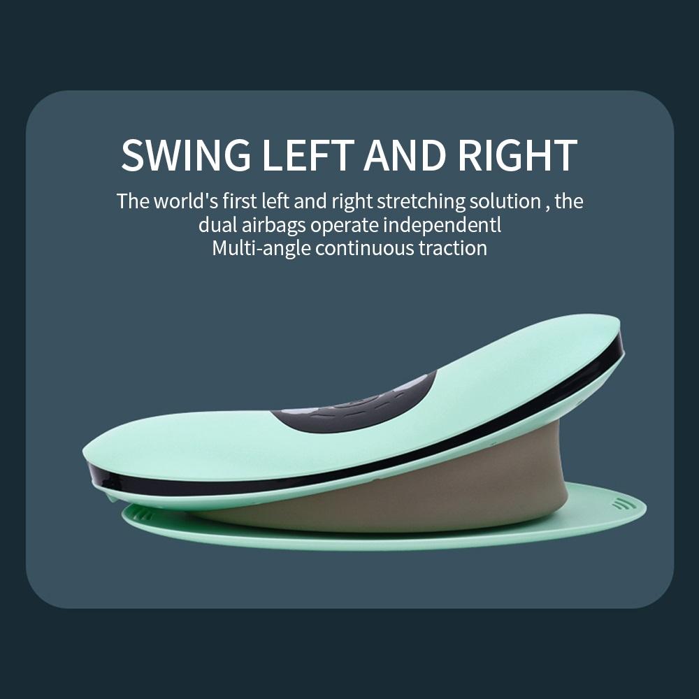 Electric Lumbar Traction Massager Adjustable Vibration Waist Massager Waist Spine Support Back Massage Machine Lumbar masajeador