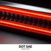Tacoma LED 3rd High Mount Stop Lamp Lights for T0YOTA Tacoma 2016 2017 2018 2019 2020 SR SR5 TRD Pro Sport Smoked Lens Red/ White LED Third Brake