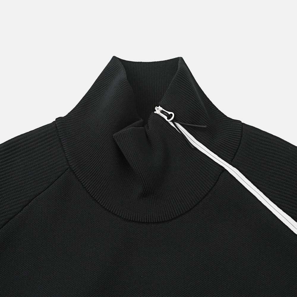 Adidas Mens High Neck Pullover Sports Long Sleeve Knit Sweater Men sweater KH0421
