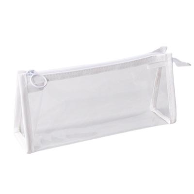 Pvc Transparent Pencil Case Kawaii Waterproof Pencil Bags For Students Stationery School Supplies Portable Pen Pencil Pouch Bag