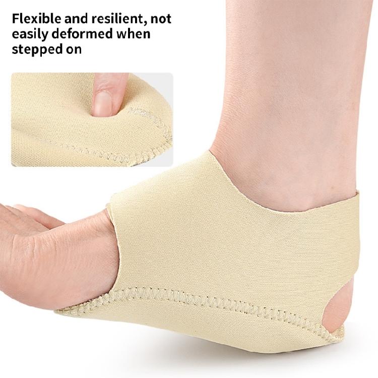 Shock Absorbings Heel Cushions Sleeve Ergonomic Breathable Adjustable Hook Fastener Suitable for Sports Shoe Comfort