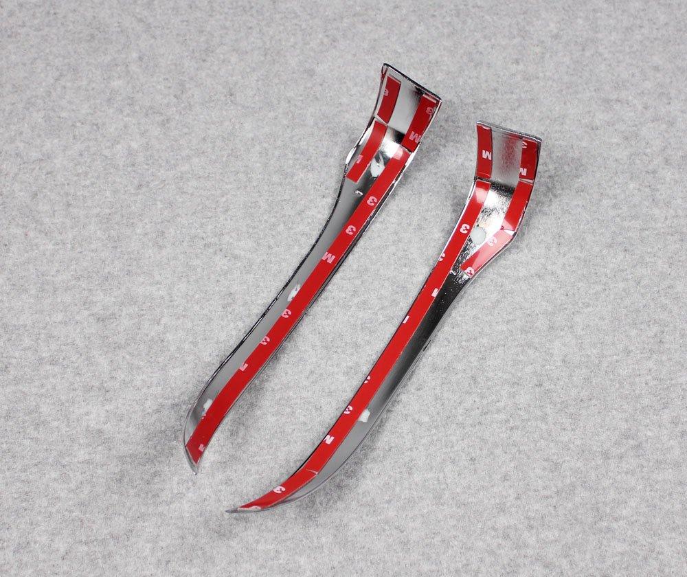 Kryty zrcátek RUIQ pro Mazda řady DK chromované CX-3 (Dolní)