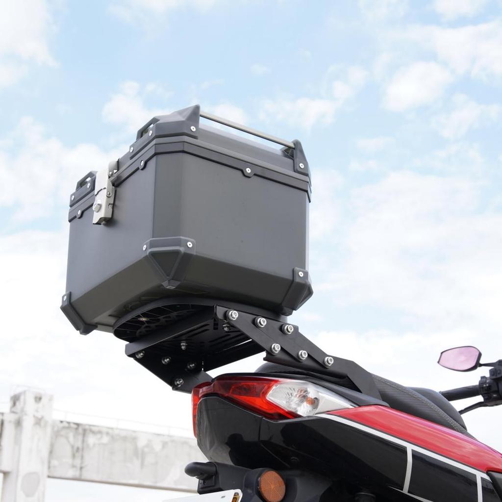 Nextstage Rear Motorcycle Rear Box Adjustable Front and Cargo Motorcycle Custom Parts N-MAX Carrier, Compatible, Steel, Rear, Rack, Carrier,