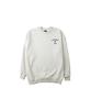 CREAM SODA LAB Swallow Love Small Logo Sweatshirt Oatmeal