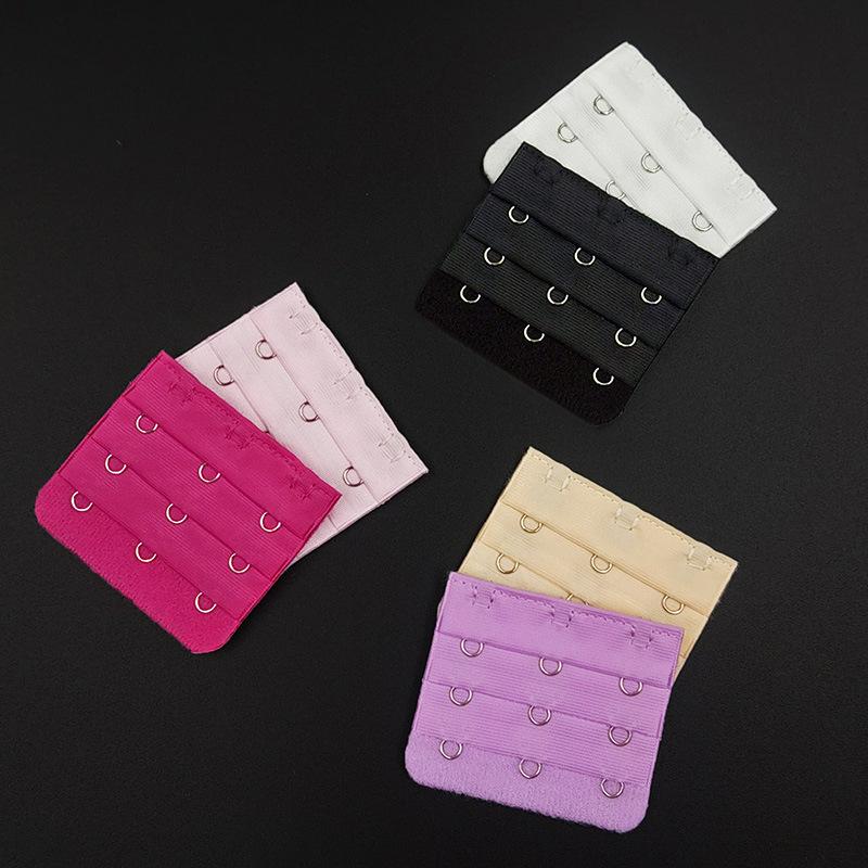 5pcsWomen's Underwear Back Buckle, Bra Extension Buckle, Three Rows and Three Buckles, Underwear Extension Buckle, Bra Metal Buckle