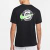 Nike Summer Hoops Basketball Short Sleeve T-Shirt Men Tops Black CW4817-010