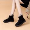 Neue Herbst- und Winter-Schneestiefel, Fleece- und verdickte Schuhe, Rutschfeste Schuhe, Stiefeletten für Damen