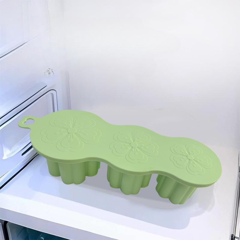 1PCS Ice Cube Tray for Stanley Cup Tumbler Cup Cylinder-Shaped Silicone Ice Mold with Lid for Stanley Cup Accessories