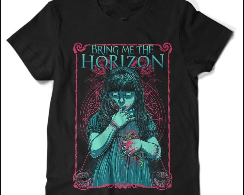 Bring Me the Horizon Count Your Blessing Coton Noir T-shirt Homme S-5XL HOT NOUVEAU T-shirt Unisexe