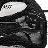 Festive Cat Costume Accessory Halloween Masque Half Face Lace Masquerade Funny Fox Animal Cosplay for Carnival Ball Party Accessories