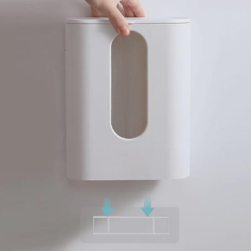 Large Capacity Waterproof Double Tube Paper Cup Holder - Disposable and Dustproof for Household or Catering Use