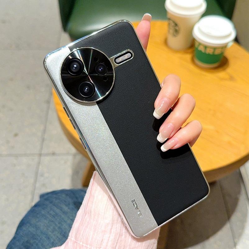 Double-color Plated Silver Edges Lens Raised Protective Lens Case For Poco F7 Ultra POCO F7 Pro Protect Cover