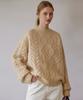 Kwinseulaebis Mohair Classic Twisted Cable Wool Knit