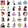 50 sztuk/zestaw JPN Cartoon Series NaNa Theme PVC Wodoodporne naklejki
