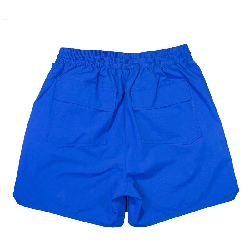 High Street Trend Rhude Casual Shorts Hip-hop Men Women Loose Breathable Quick Drying Mesh Sports Shorts